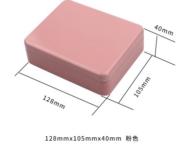 128×105×40mm長方形馬口鐵盒 喜糖餅干禮品盒包裝收納空鐵罐
