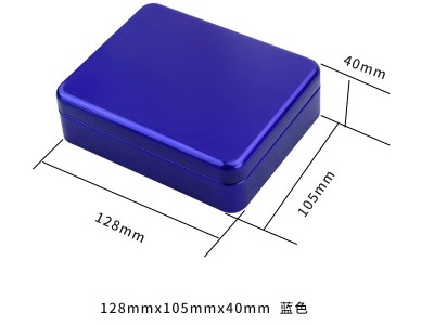 128×105×40mm長方形馬口鐵盒 喜糖餅干禮品盒包裝收納空鐵罐