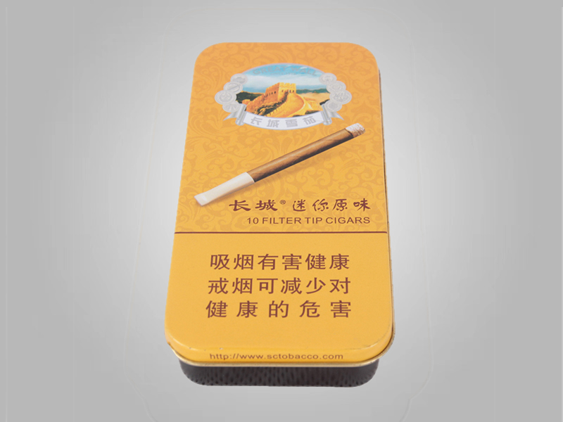 82x49x10長(zhǎng)城迷你雪茄煙盒