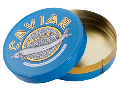 D125x35mm魚(yú)子醬包裝鐵罐 食圓形品級(jí)鐵罐頭
