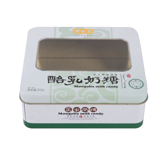 開窗奶糖鐵盒包裝