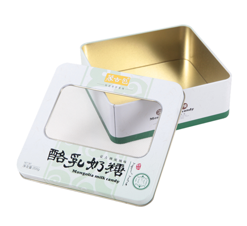 開窗奶糖鐵盒包裝