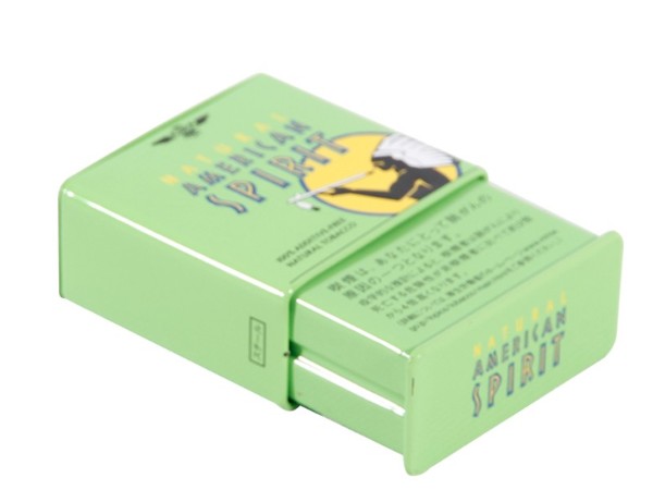 64x29x95日本煙推拉鐵盒長方形