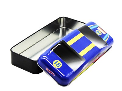 205*80*55mm兒童學(xué)習(xí)文具盒 馬口鐵卡通跑車多功能創(chuàng)意鐵質(zhì)鉛筆盒